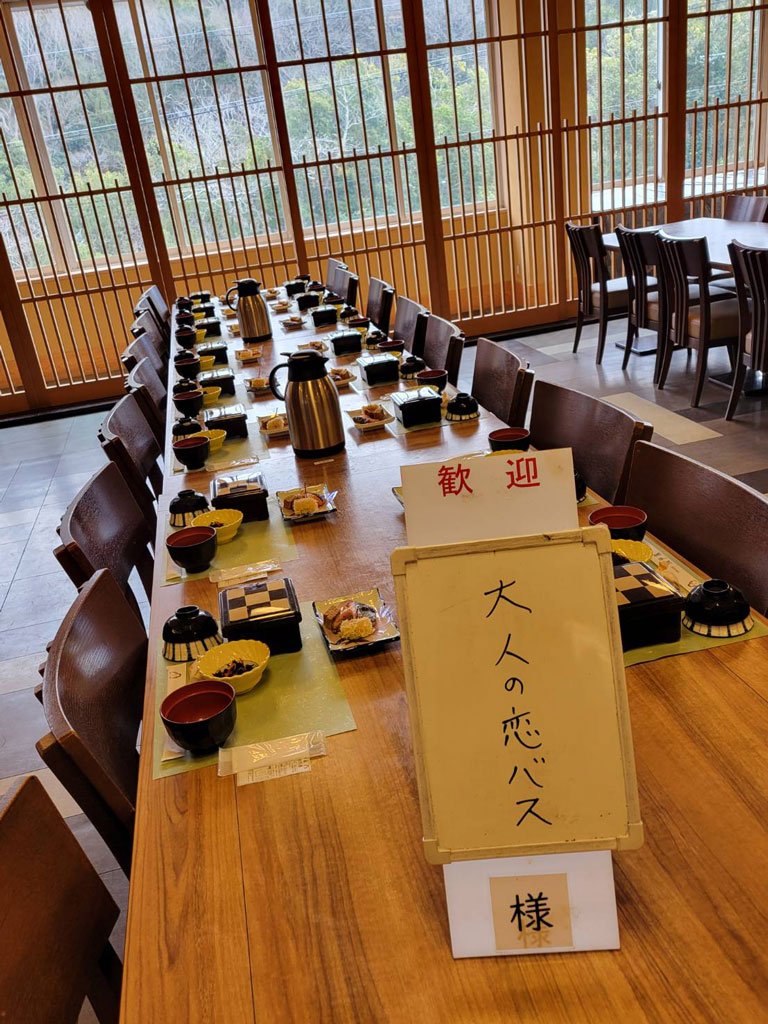 伊勢名物尽くしの昼食写真
