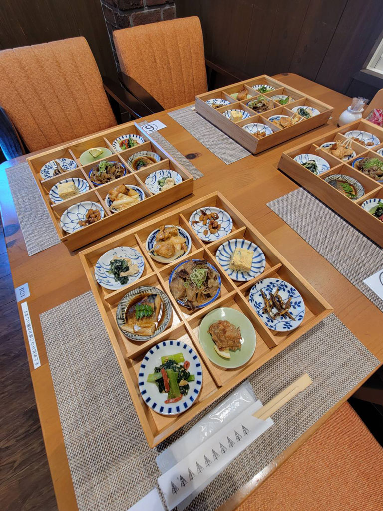 昼食の写真