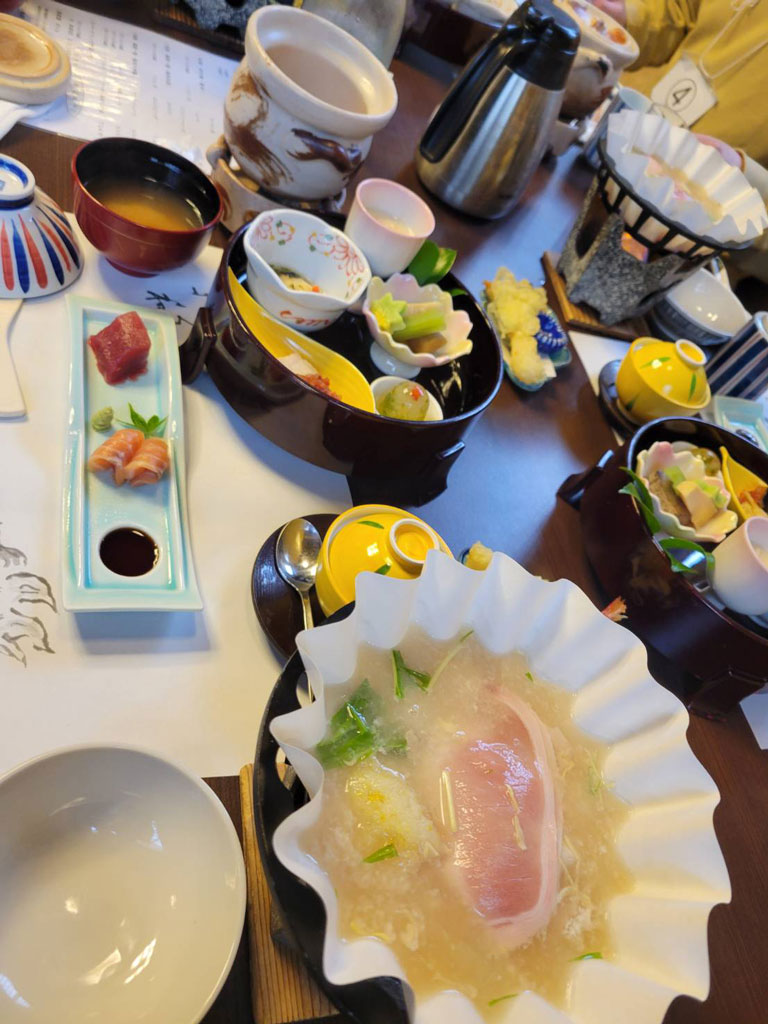 夕食の料理写真