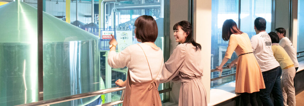 キリンビール神戸工場見学ツアーイメージ写真