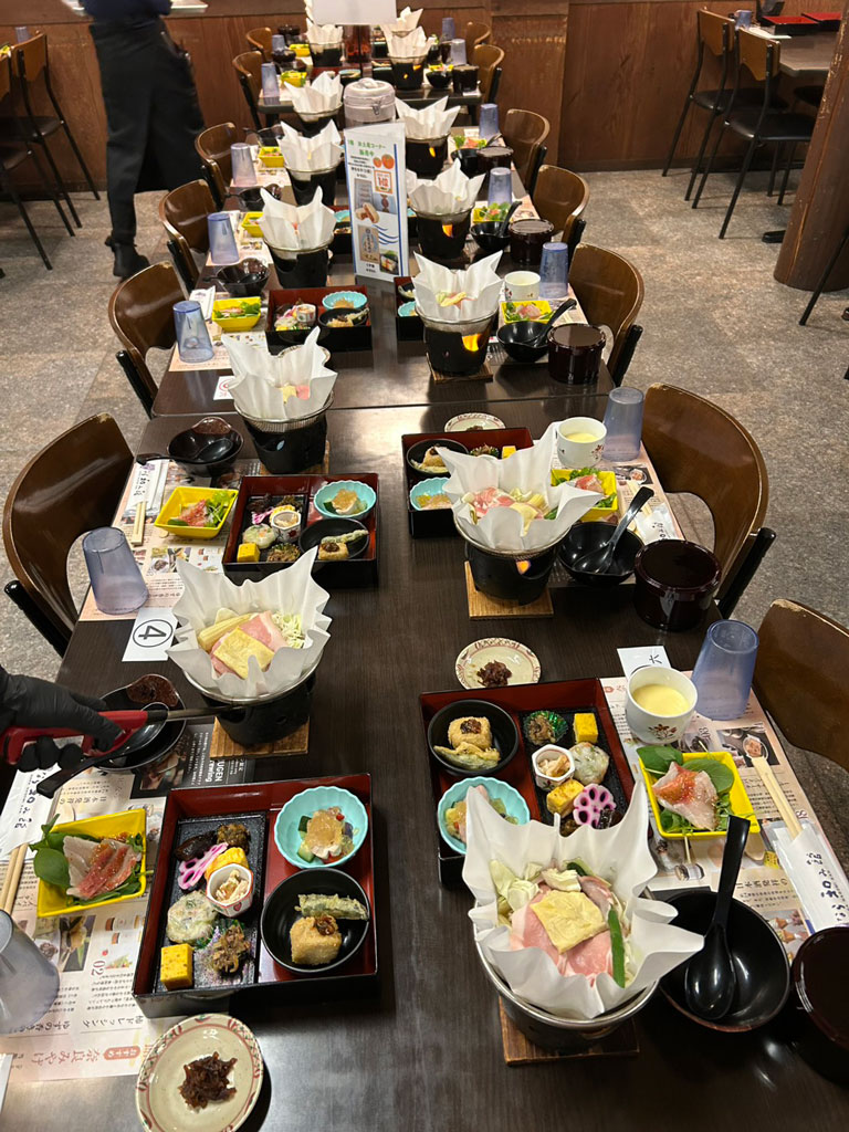 夕食の写真