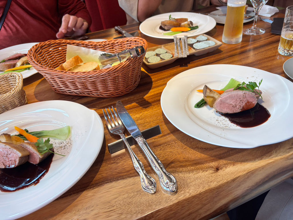 生野高原オーベルジュで楽しんだお肉料理のランチ